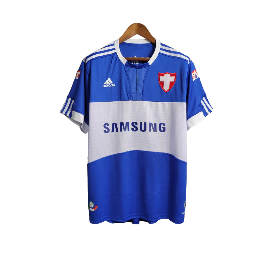 Camisa Retrô Palmeiras III 2009 Azul e Branca
