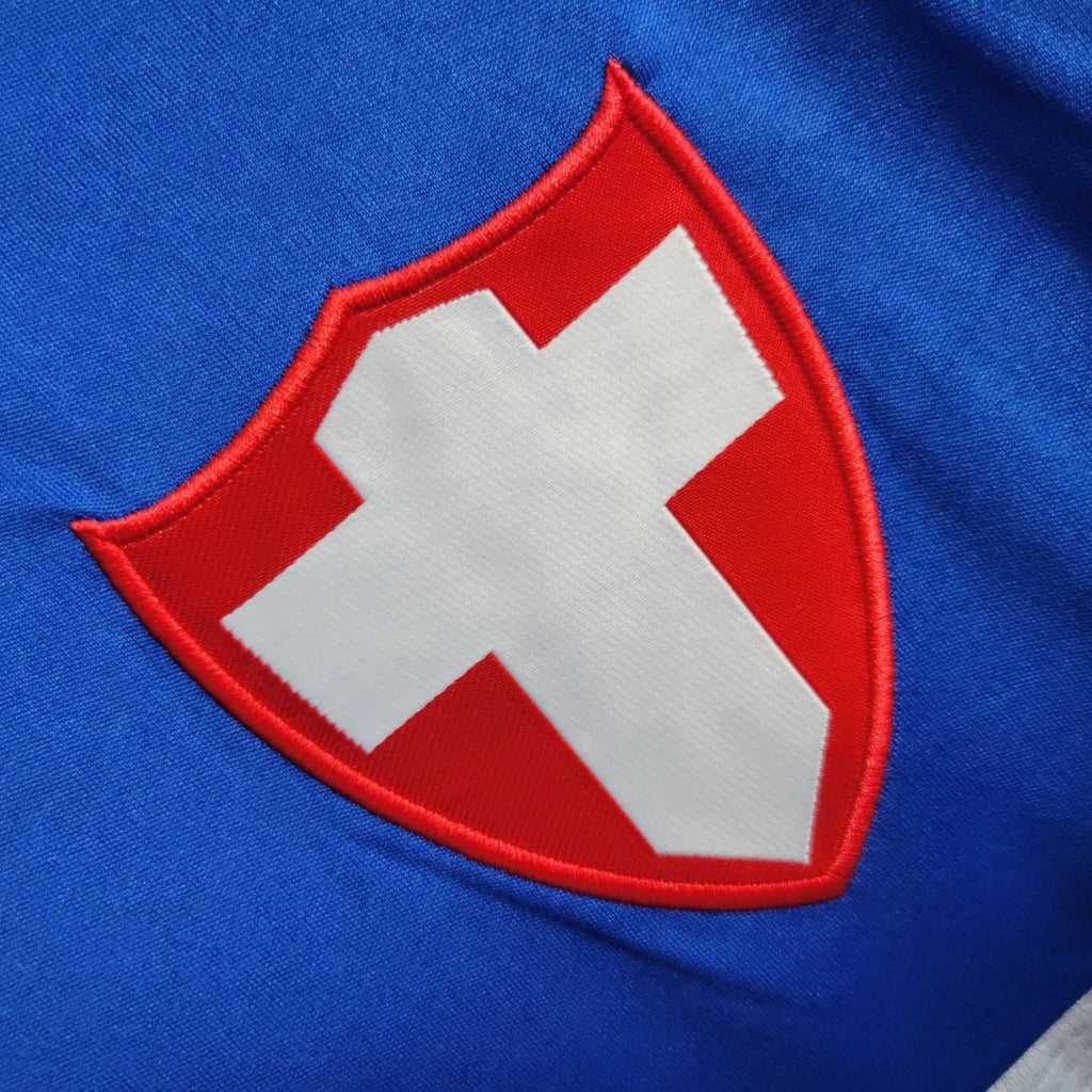 Camisa Retrô Palmeiras III 2009 Azul e Branca