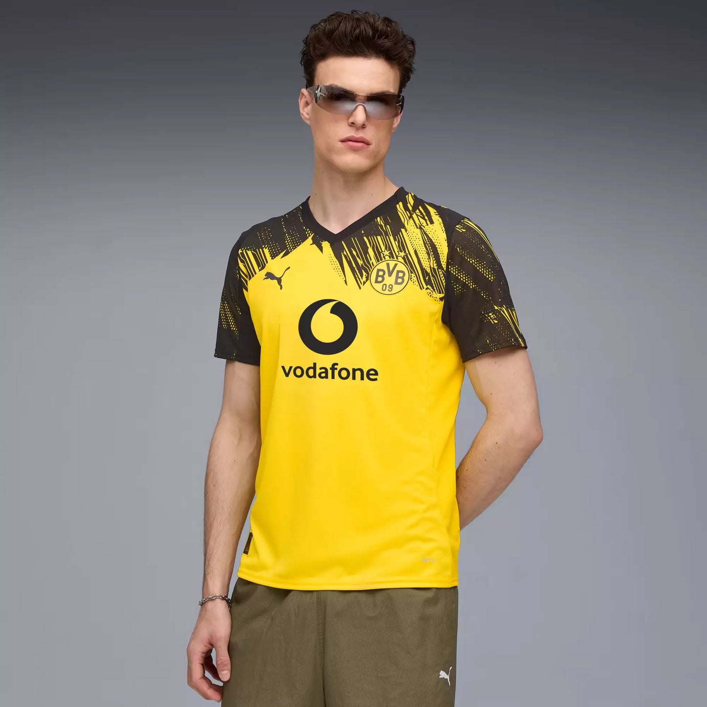 Camisa Borussia Dortmund Home 25/26 Torcedor Masculina